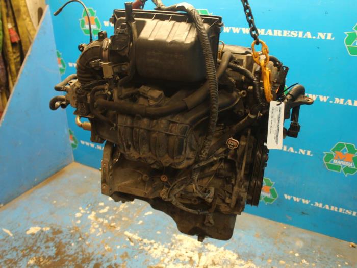 Motor van een Suzuki Wagon-R+ (RB) 1.3 16V VVT 2004