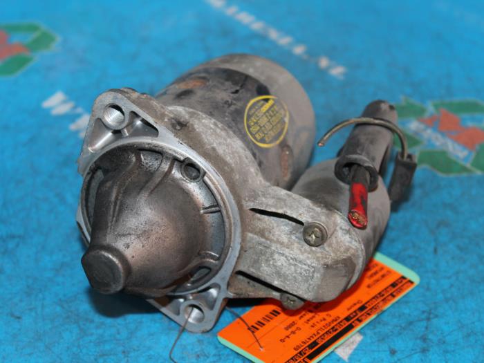 Startmotor van een Hyundai Accent II/Excel II/Pony 1.3i 12V 2000