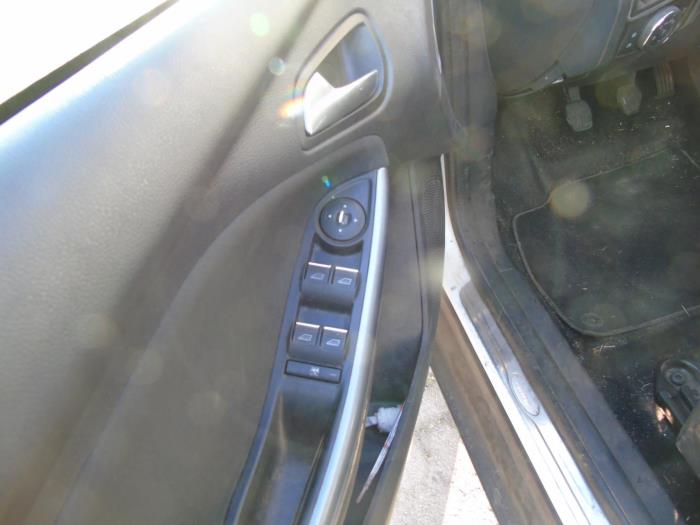Rear door window mechanism 4-door, left Ford Focus