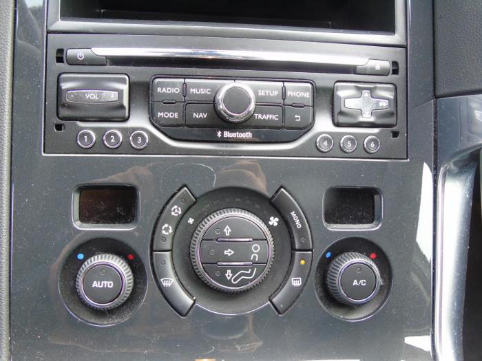 Heater control panel Peugeot 3008