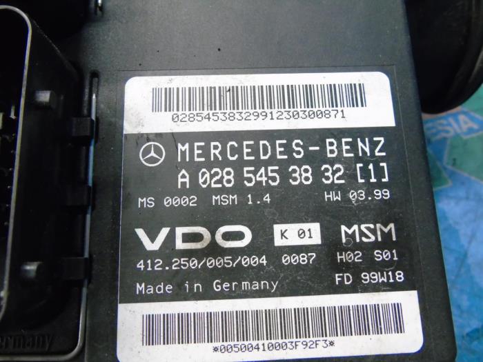 Luchthoeveelheidsmeter van een Mercedes-Benz A (W168) 1.6 A-160 2000