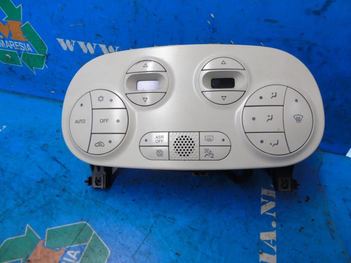 Heater control panel Fiat 500