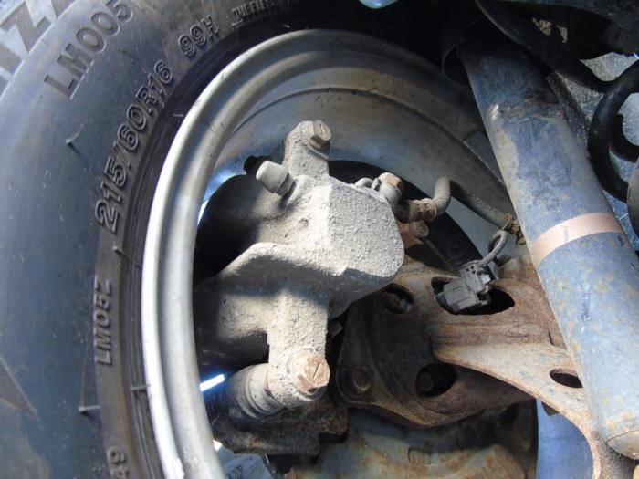 Rear brake calliper, left Toyota Verso