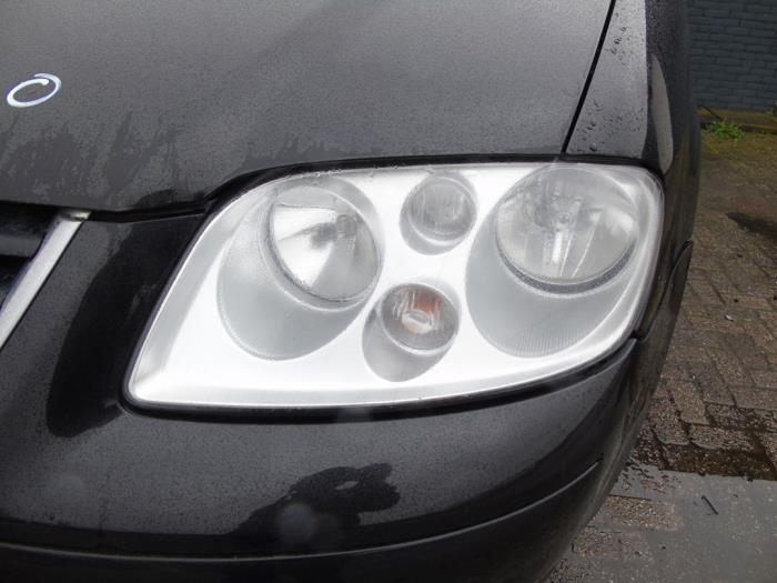 Headlight, left Volkswagen Touran