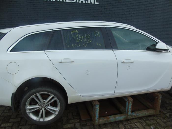 Rear door 4-door, right Opel Insignia