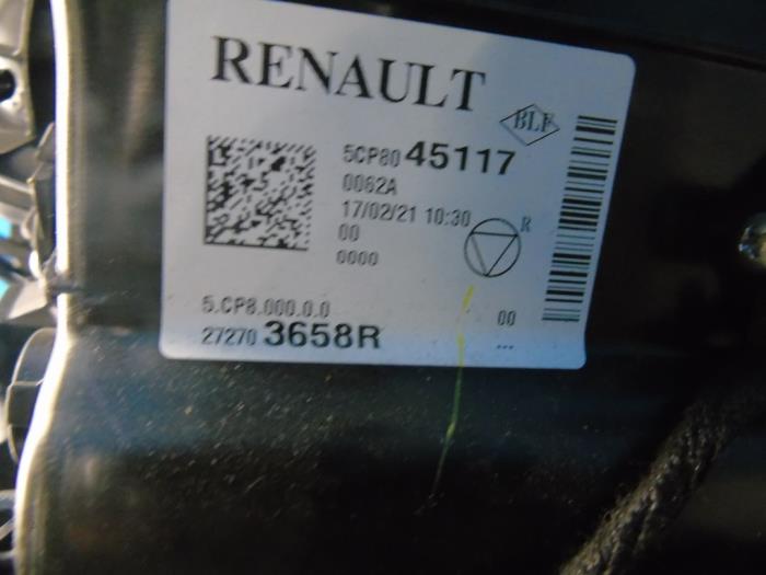Chaufagebak van een Renault Clio V (RJAB) 1.0 TCe 90 12V 2021