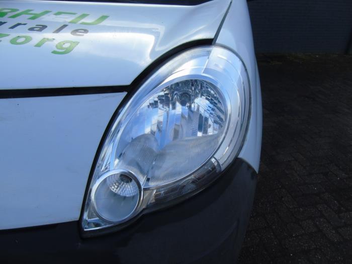 Headlight, left Renault Kangoo