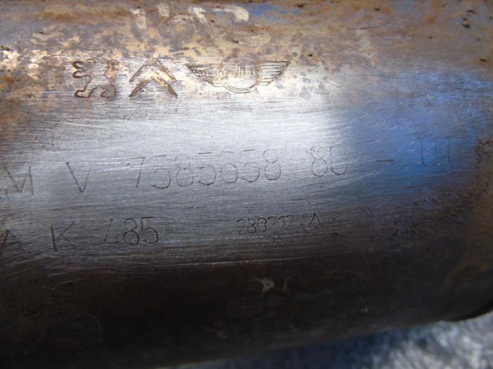 Katalysator van een Citroën C3 Picasso (SH) 1.4 16V VTI 95 2012