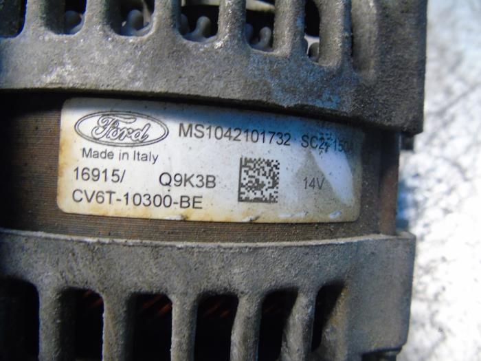 Dynamo van een Ford EcoSport (JK8) 1.0 EcoBoost 12V 125 2015