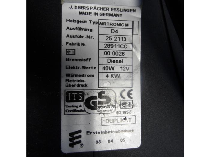 Diversen van een Ford Transit 2.4 TDdi 16V 330S 2003