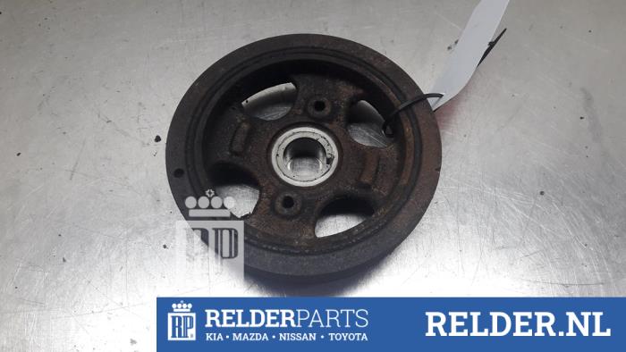 Gebruikte Poelie Krukas Toyota Yaris (P1) 1.0 16V VVT-i Prijs € 41,00 Margeregeling aangeboden door Relder Parts B.V.