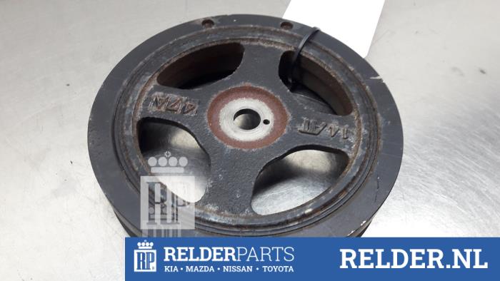 Gebruikte Krukas Poelie Toyota Yaris III (P13) 1.33 16V Dual VVT-I Prijs € 45,00 Margeregeling aangeboden door Relder Parts B.V.