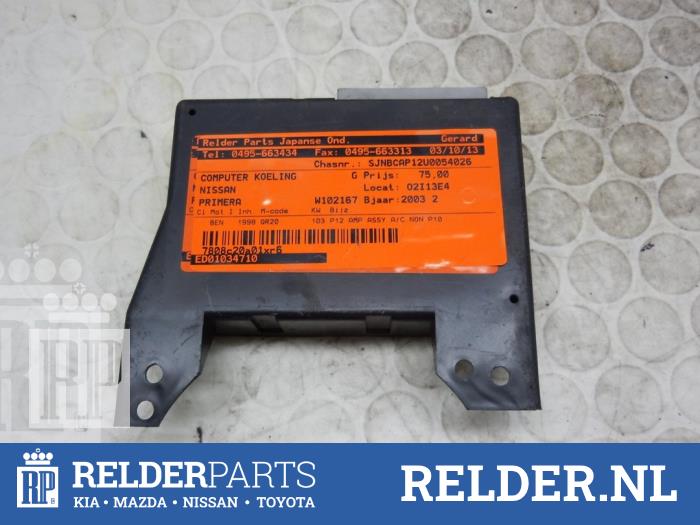 Gebruikte Computer Koeling Nissan Primera (P12) 2.0 16V Prijs € 68,00 Margeregeling aangeboden door Relder Parts B.V.
