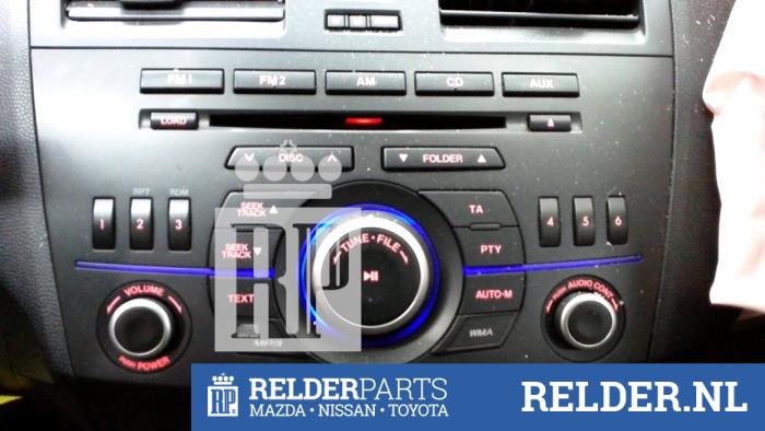Radio CD Speler Mazda 3.
