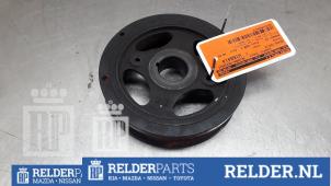 Gebruikte Poelie Krukas Toyota Avensis Wagon (T25/B1E) 2.2 D-4D 16V Prijs € 36,00 Margeregeling aangeboden door Relder Parts B.V.