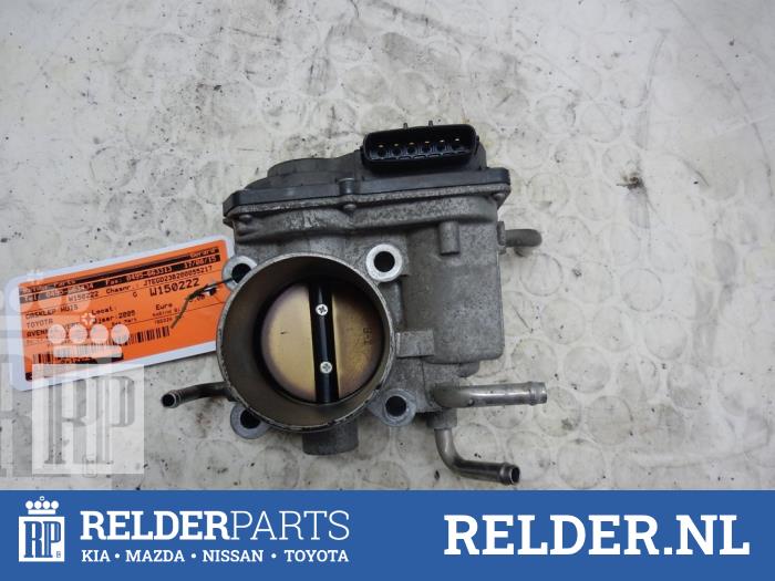Gebruikte Gasklephuis Toyota Avensis Verso (M20) 2.4 16V VVT-i D4 Prijs € 54,00 Margeregeling aangeboden door Relder Parts B.V.