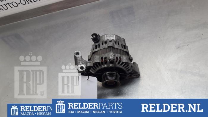 Gebruikte Alternator Mazda 2 (NB/NC/ND/NE) 1.25 16V Prijs € 35,00 Margeregeling aangeboden door Relder Parts B.V.