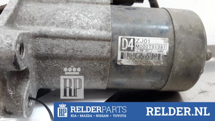 Gebruikte Startmotor Mazda 3 Sport (BK) 1.6i 16V Prijs € 25,00 Margeregeling aangeboden door Relder Parts B.V.