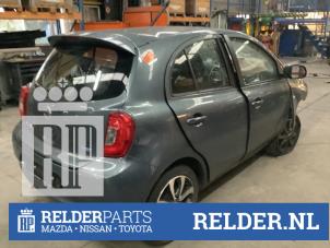 Gebruikte Set Gasdempers Achterklep Nissan Micra (K13) 1.2 12V Prijs € 25,00 Margeregeling aangeboden door Relder Parts B.V.