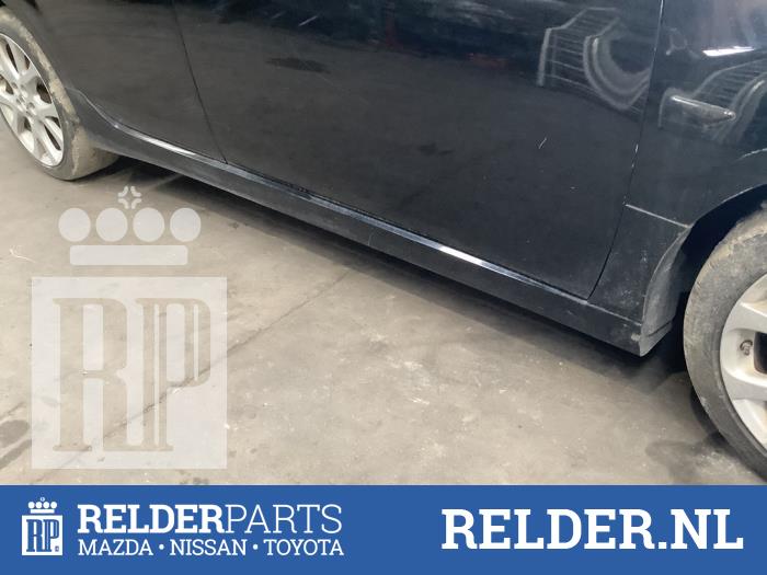 Side skirt, right Mazda 6.