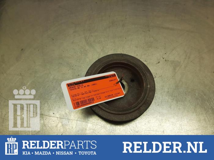 Gebruikte Poelie Krukas Toyota MR2 (ZZW30) 1.8 16V VT-i Prijs € 35,00 Margeregeling aangeboden door Relder Parts B.V.