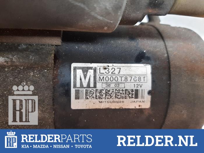 Gebruikte Startmotor Mazda 6 (GG12/82) 2.3i 16V S-VT Prijs € 35,00 Margeregeling aangeboden door Relder Parts B.V.