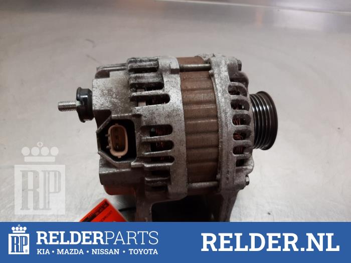 Dynamo Nissan Qashqai (J10), 2007 / 2014 1.6 16V, SUV, Benzine, 1.598cc, 84kW (114pk), FWD, HR16DE, 2007-02 / 2010-10, J10A (Gebruikt)