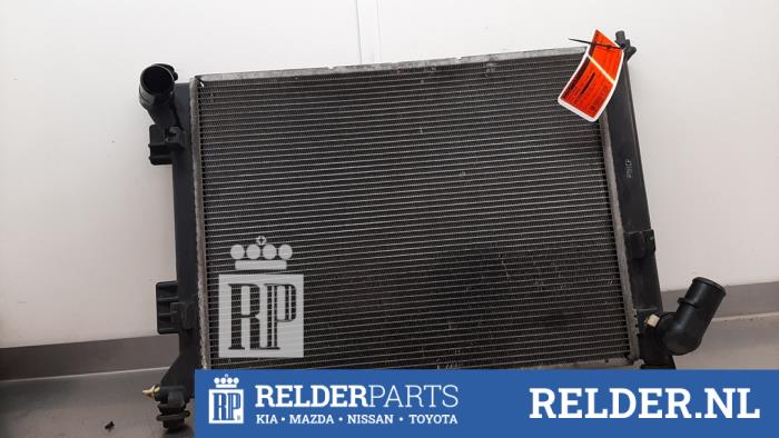 Gebruikte Radiateur Kia Venga 1.4 CVVT 16V Prijs € 50,00 Margeregeling aangeboden door Relder Parts B.V.