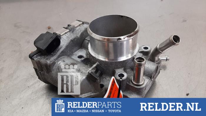 Gebruikte Gasklephuis Kia Rio III (UB) 1.4 CVVT 16V Prijs € 40,00 Margeregeling aangeboden door Relder Parts B.V.