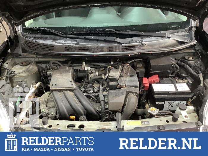 Motor van een Nissan Micra (K13) 1.2 12V 2013