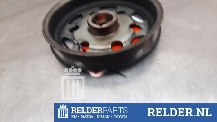 Gebruikte Krukas Poelie Toyota Aygo (B10) 1.0 12V VVT-i Prijs € 35,00 Margeregeling aangeboden door Relder Parts B.V.
