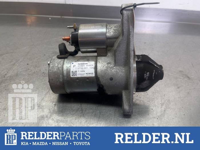 Gebruikte Startmotor Nissan Qashqai (J11) 1.6 DIG-T 163 16V Prijs € 35,00 Margeregeling aangeboden door Relder Parts B.V.