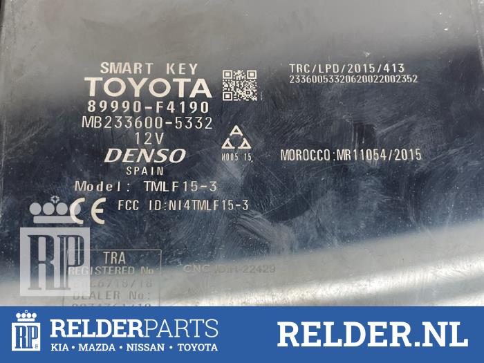 Computer Diversen van een Toyota C-HR (X1,X5) 2.0 16V Hybrid 2020