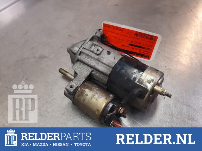 Gebruikte Startmotor Hyundai Tucson (JM) 2.7 V6 24V 4x4 Autom. Prijs € 30,00 Margeregeling aangeboden door Relder Parts B.V.