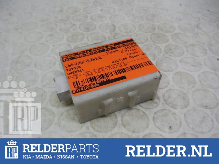 Gebruikte Computer Diversen Toyota Avensis (T25/B1D) 2.0 16V D-4D Prijs € 90,00 Margeregeling aangeboden door Relder Parts B.V.
