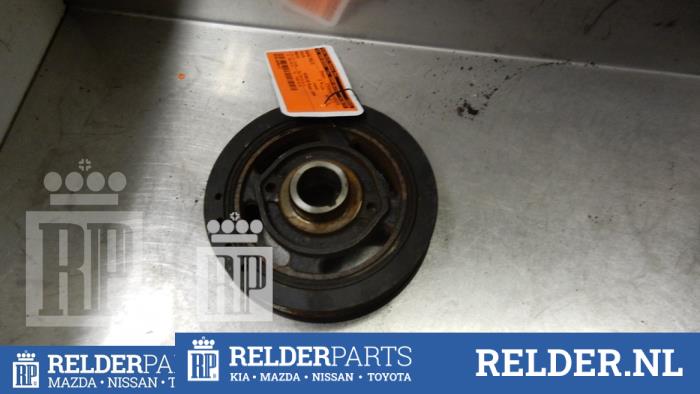 Gebruikte Poelie Krukas Toyota Previa (R3) 2.4i 16V VVT-i Prijs € 36,00 Margeregeling aangeboden door Relder Parts B.V.