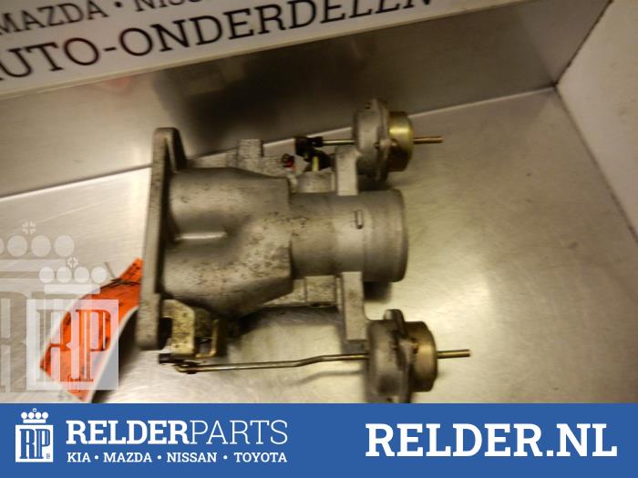 Gebruikte Gasklephuis Nissan Patrol GR (Y61) 3.0 GR Di Turbo 16V Prijs € 40,00 Margeregeling aangeboden door Relder Parts B.V.