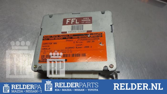Gebruikte ABS Computer Toyota Corolla (E11) 1.3 16V Prijs € 36,00 Margeregeling aangeboden door Relder Parts B.V.