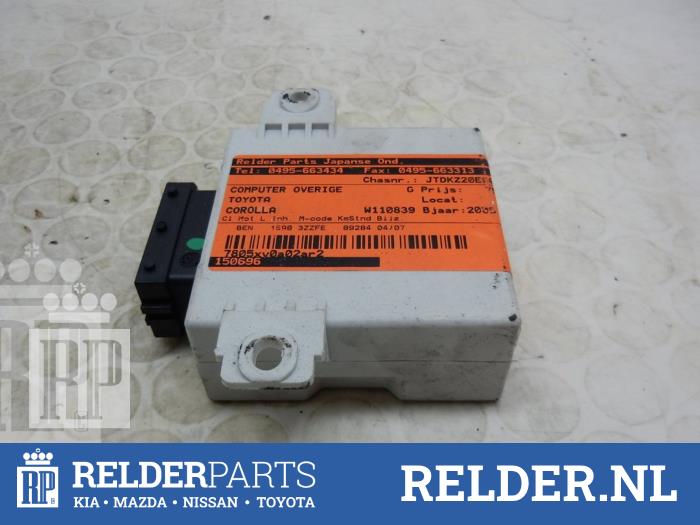 Gebruikte Computer Diversen Toyota Corolla (E12) 1.6 16V VVT-i Prijs € 45,00 Margeregeling aangeboden door Relder Parts B.V.