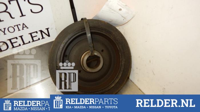 Gebruikte Poelie Krukas Nissan Almera Tino (V10M) 1.8 16V Prijs € 36,00 Margeregeling aangeboden door Relder Parts B.V.