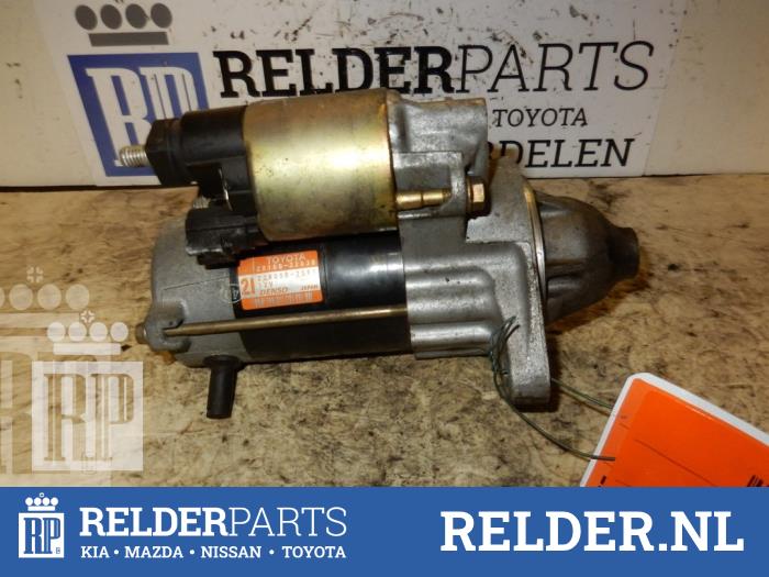 Gebruikte Startmotor Toyota MR2 (ZZW30) 1.8 16V VT-i Prijs € 25,00 Margeregeling aangeboden door Relder Parts B.V.