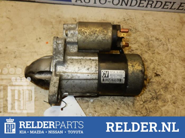 Gebruikte Startmotor Mazda MX-5 (NB18/35/8C) 1.6i 16V Prijs € 32,00 Margeregeling aangeboden door Relder Parts B.V.