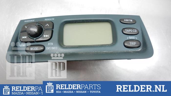 Gebruikte Display Interieur Toyota Yaris (P1) 1.3 16V VVT-i Prijs € 35,00 Margeregeling aangeboden door Relder Parts B.V.