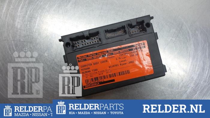 Gebruikte Module Bodycontrol Nissan Almera Tino (V10M) 1.8 16V Prijs € 135,00 Margeregeling aangeboden door Relder Parts B.V.