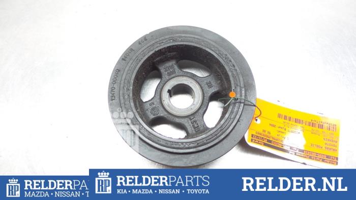 Gebruikte Poelie Krukas Toyota Avensis (T25/B1D) 1.8 16V VVT-i Prijs € 36,00 Margeregeling aangeboden door Relder Parts B.V.