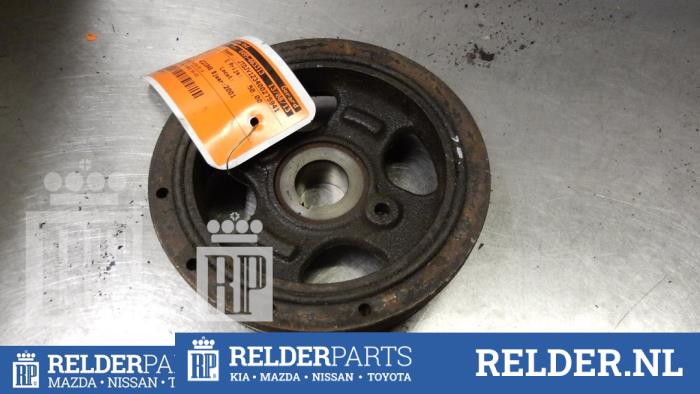 Gebruikte Poelie Krukas Toyota Yaris (P1) 1.0 16V VVT-i Prijs € 36,00 Margeregeling aangeboden door Relder Parts B.V.