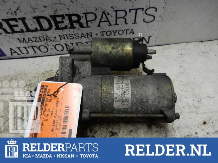 Gebruikte Startmotor Mazda 626 (GW19) 2.0i 16V GLX Prijs € 23,00 Margeregeling aangeboden door Relder Parts B.V.