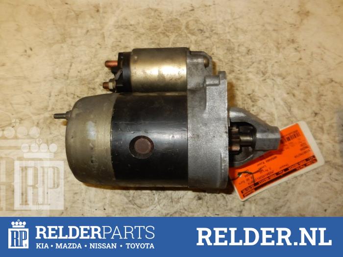 Gebruikte Startmotor Mazda 323 F (BA14) 1.5i GLX,GT 16V Prijs € 27,00 Margeregeling aangeboden door Relder Parts B.V.