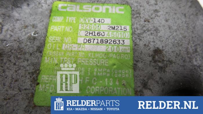 Gebruikte Aircopomp Nissan Almera (N15) 1.4 LX,GX,S 16V Prijs € 68,00 Margeregeling aangeboden door Relder Parts B.V.
