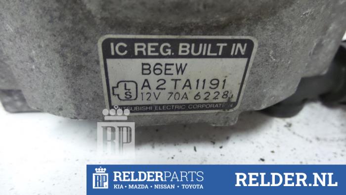 Gebruikte Dynamo Mazda 323 C (BA13) 1.5i 16V Prijs € 32,00 Margeregeling aangeboden door Relder Parts B.V.